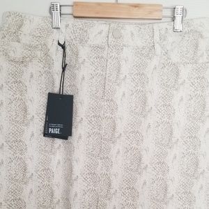 Anthropologie Paige Jean Skirt